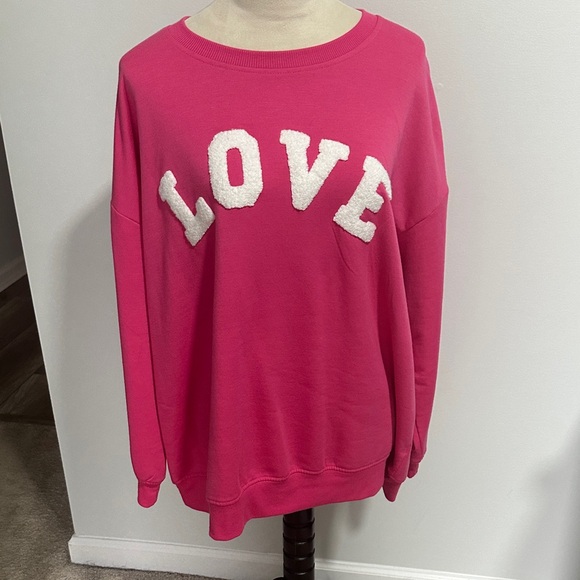 Workshop Republic Clothing Tops - Workshop Republic Clothing Vibrant Pink Top